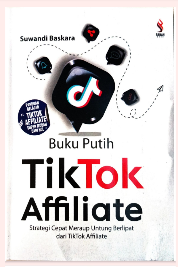 Cover Buku Putih Tiktok Affiliate
